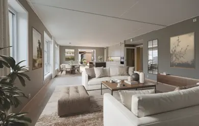 1090_Thon eiendom_Skaarerloekka trinn 1 og 2 drone_B601 - StueKjokken_V02 (2)