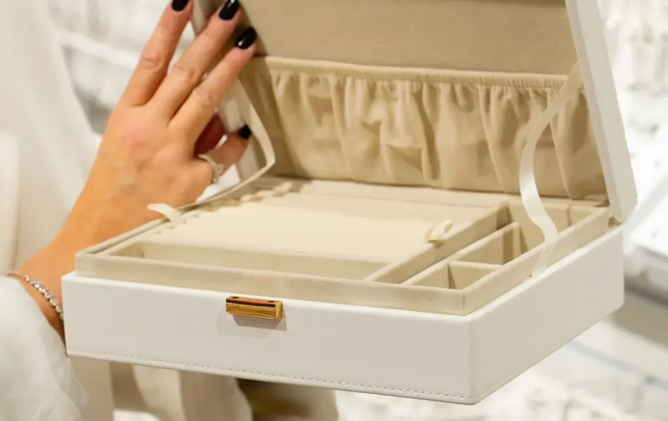 Glitter smykkeskrin 499 Til henne -1