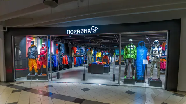 Bilde av fasade butikk, Norrøna AMFI Alta