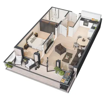 3D plantegning-strommen-verksted-trinn2-2roms_C608
