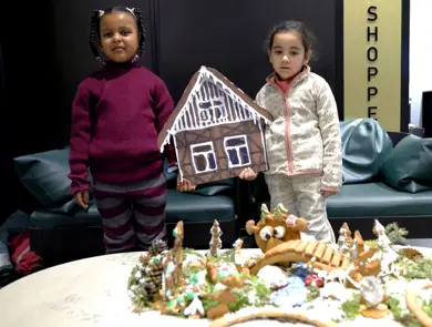 Vinnere av årets bidrag til Ski Pepperkakelandsby 2023