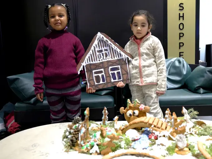 Vinnere av årets bidrag til Ski Pepperkakelandsby 2023