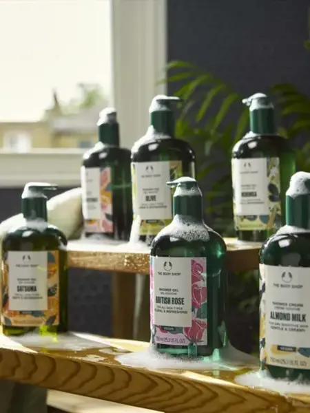 Utvalgte produkter fra The Body Shop