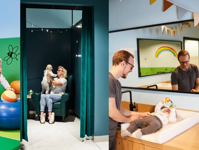 ammerom og babylounge på åsane storsenter