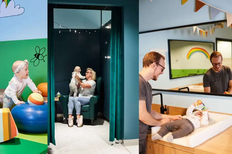 ammerom og babylounge på åsane storsenter