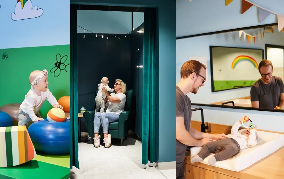 ammerom og babylounge på åsane storsenter