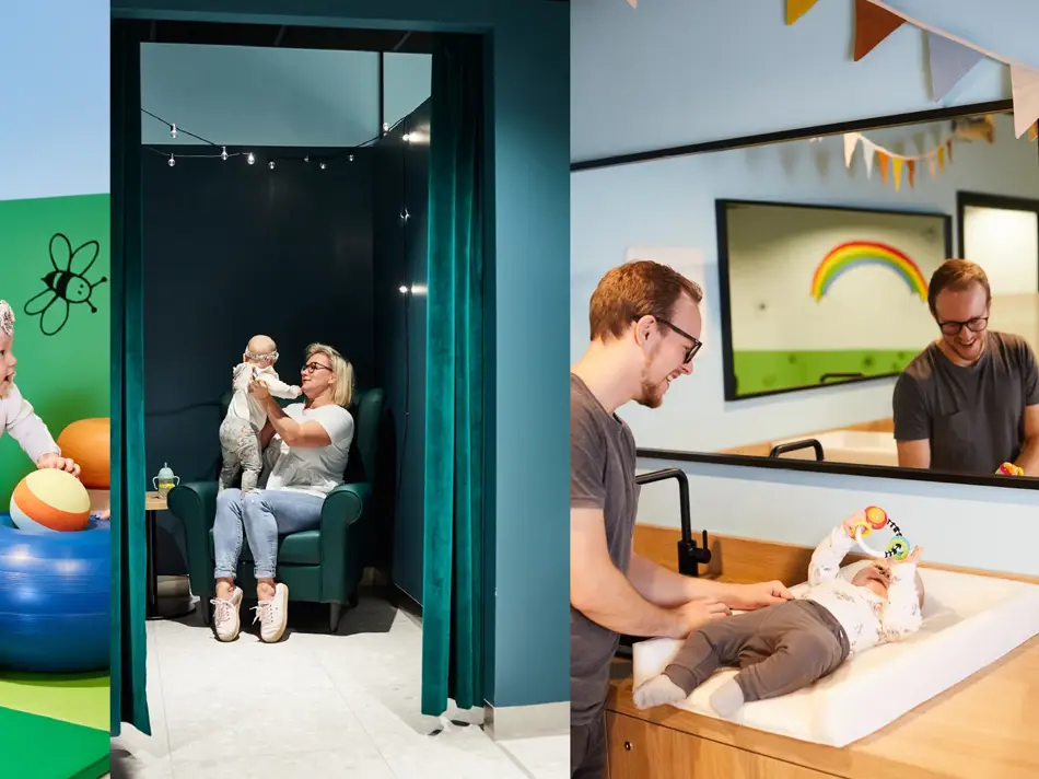 ammerom og babylounge på åsane storsenter