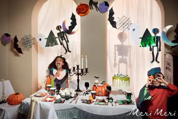 Halloween fest med barn