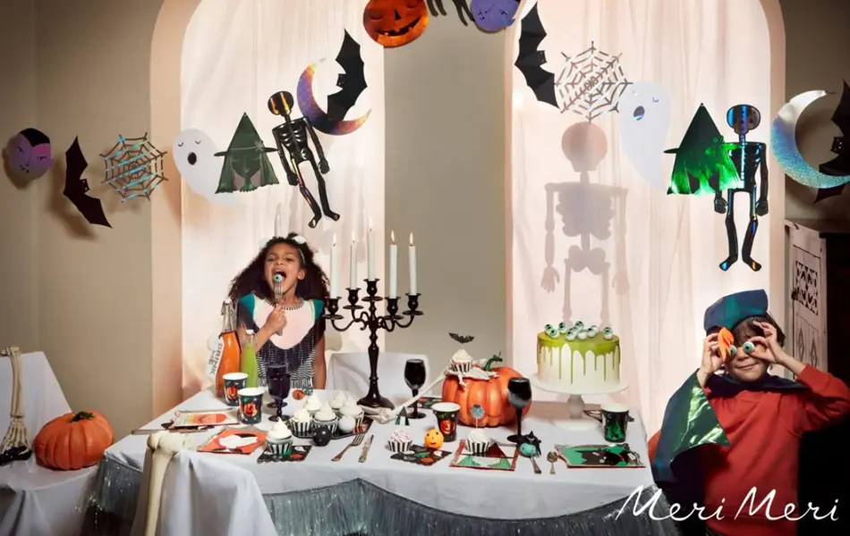 Halloween fest med barn