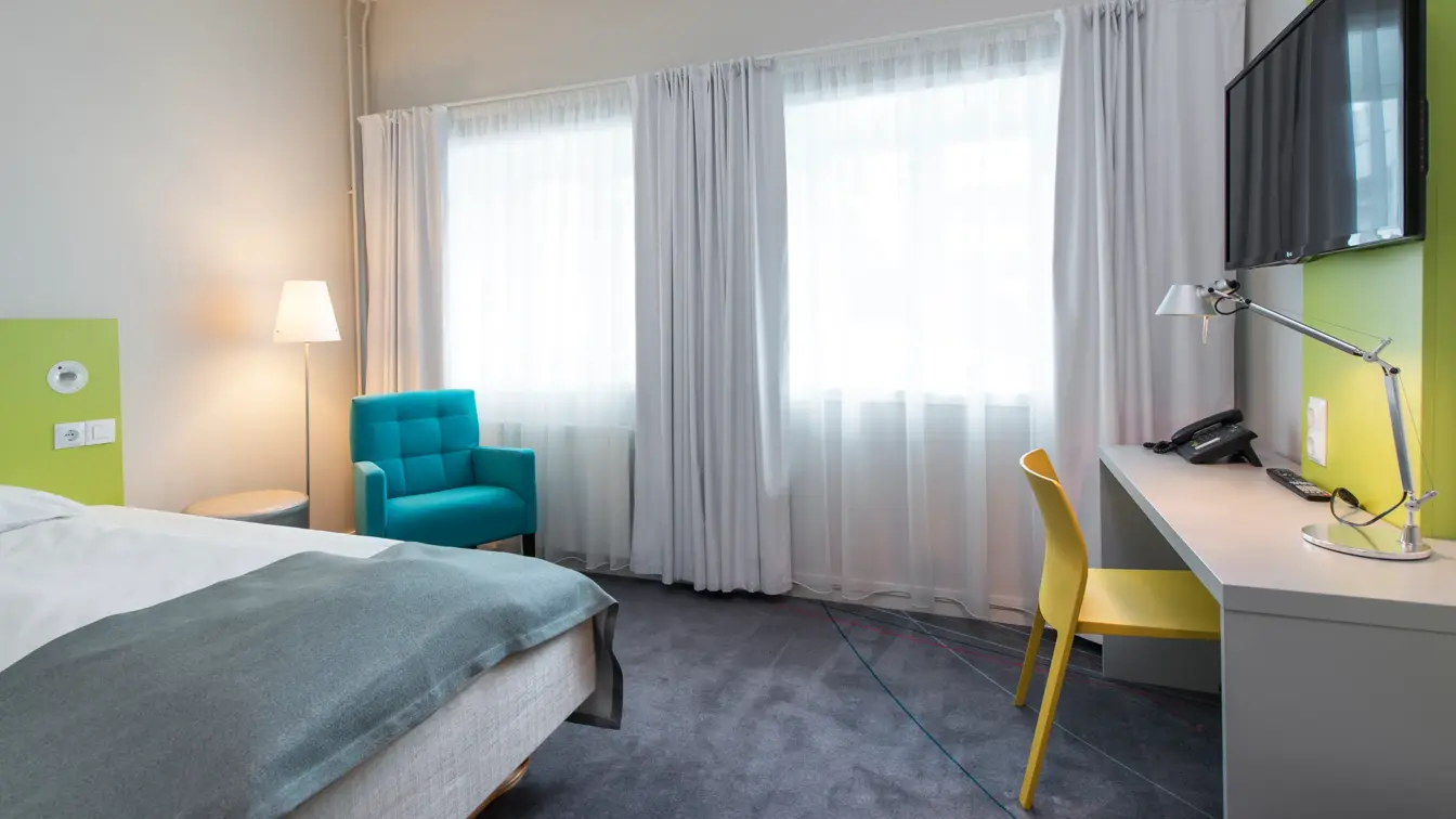 Standard Room Queen på Thon Hotel Trondheim. 