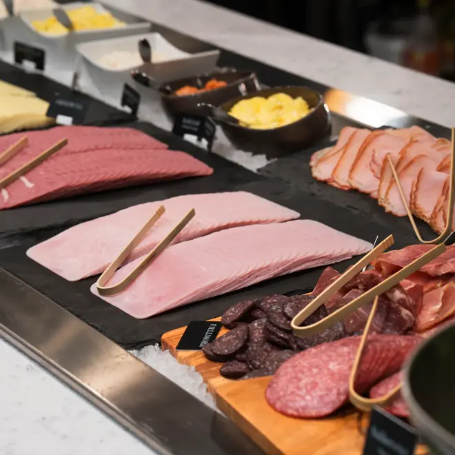 Frokostbuffet på Thon Hotel Nidaros