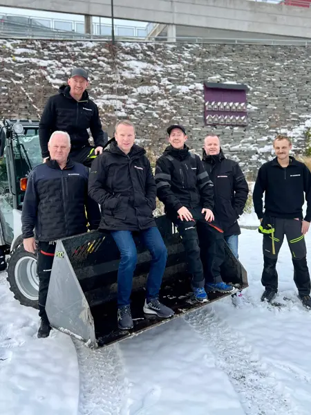 Driftsteamet på Ski Storsenter