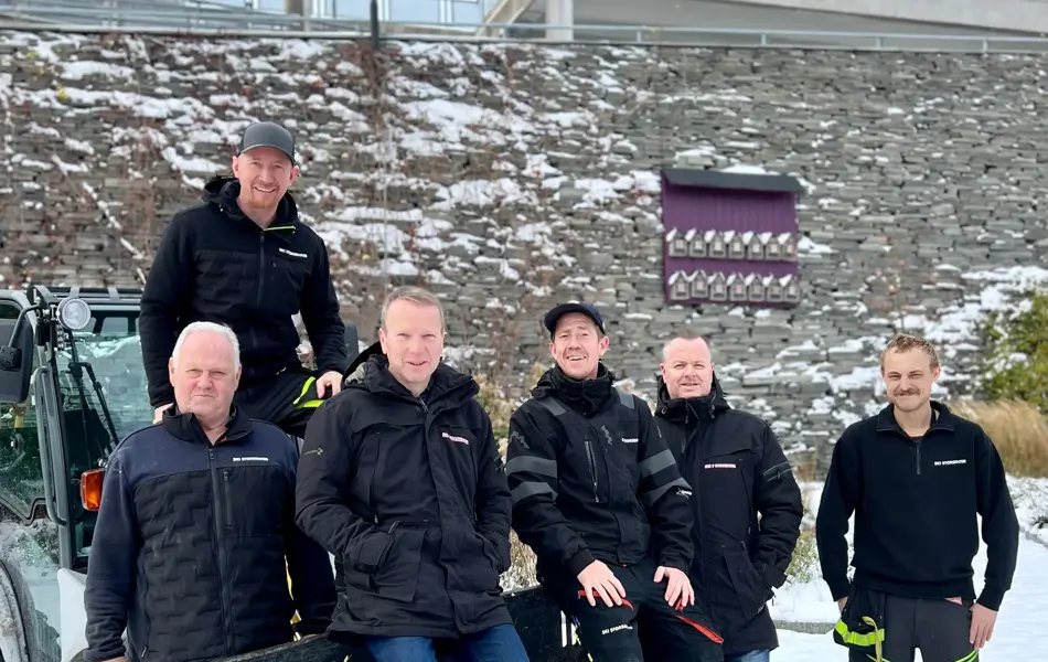 Driftsteamet på Ski Storsenter