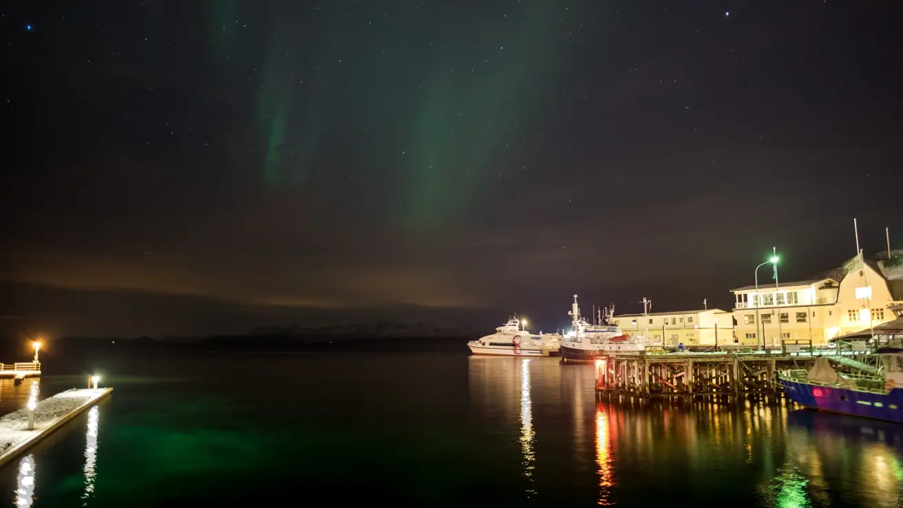Nordlys over Harstad
