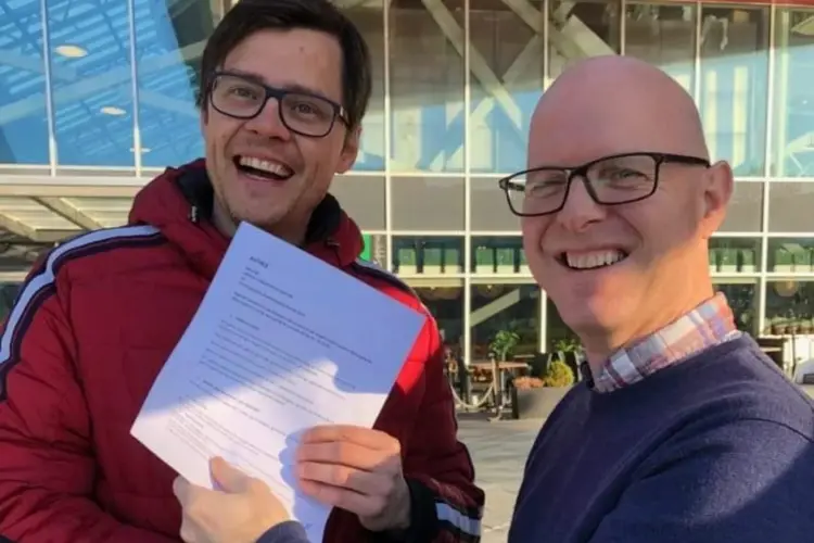 Jørn Kvist og Hans Jarle Einarsen