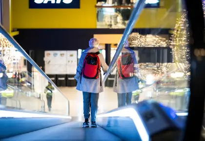 Bilder av kundereise når man parkerer eller lader