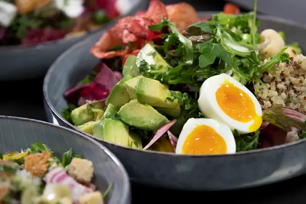 salat i skål