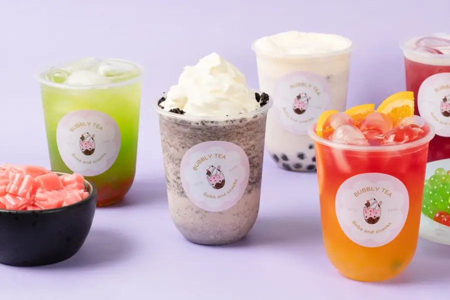 Diverste Bubble tea sort