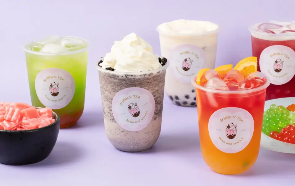 Diverste Bubble tea sort
