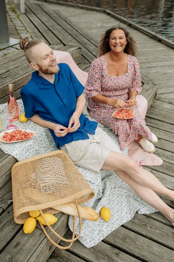 Sommer på Sandens