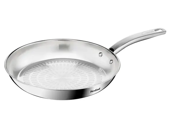 Stekepanne i rustfritt stål fra Tefal.