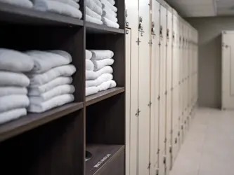 Fellesområder garderobe. Vika Atrium