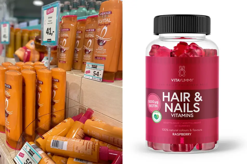 Sjampo og vitaminbjørner