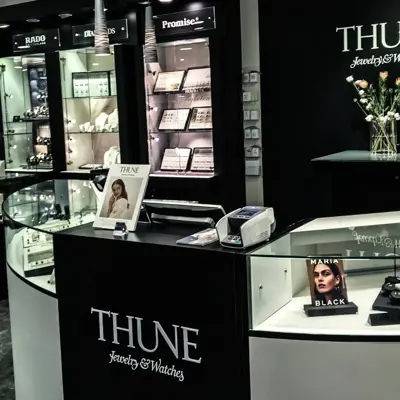 Inne på lokale til Thune 