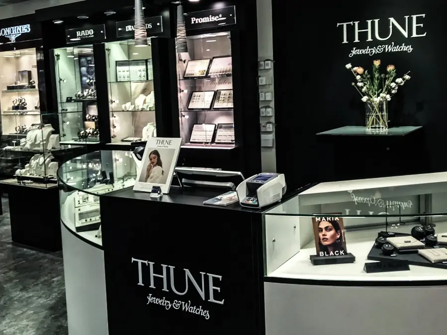 Inne på lokale til Thune 