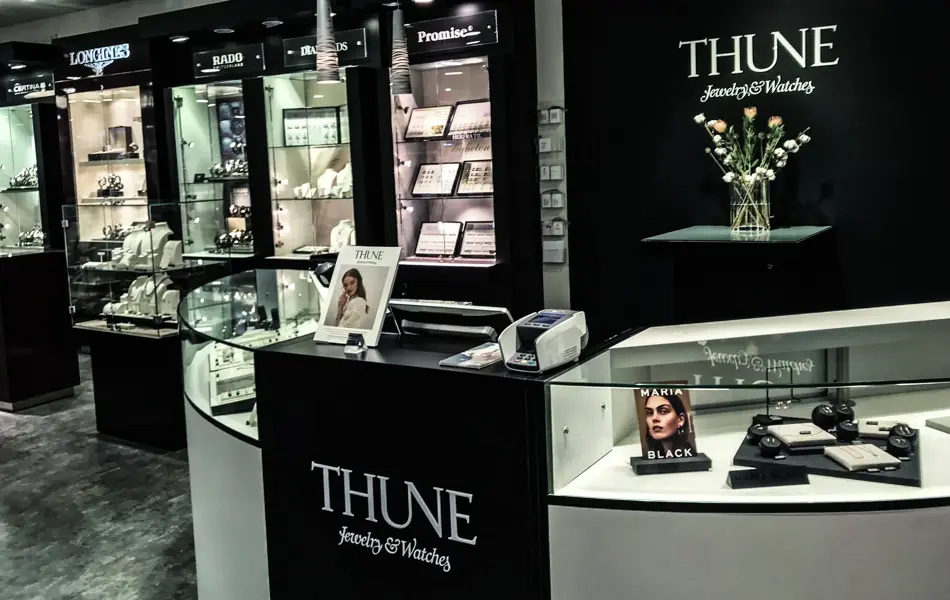 Inne på lokale til Thune 