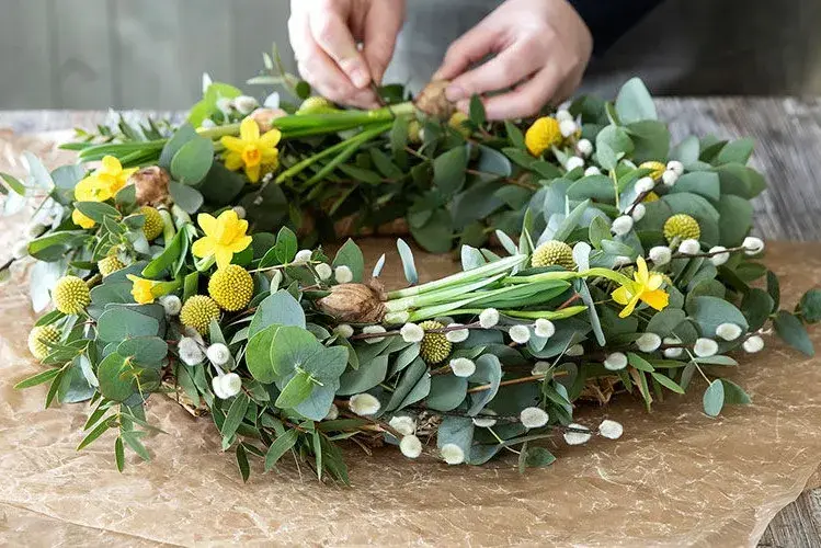 DIY lag din egen påskekrans