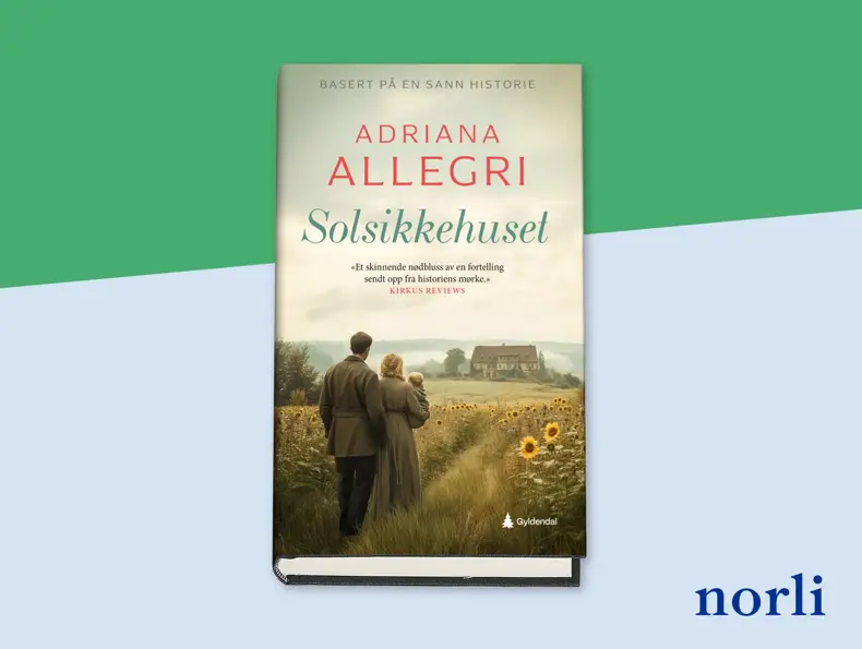 Boken "Solsikkehuset" av Adriana Allegri.