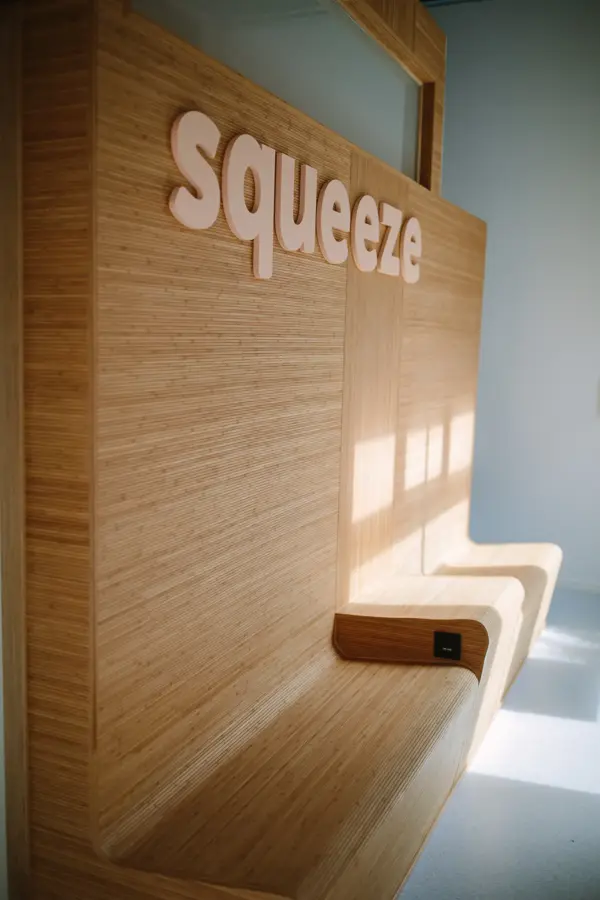Ingangsparti til Squeeze