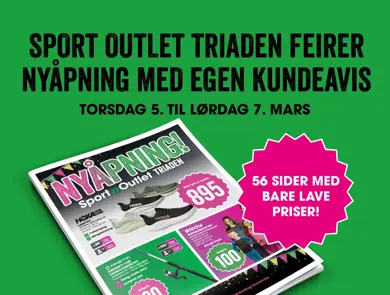 Sport outlet ny butikk