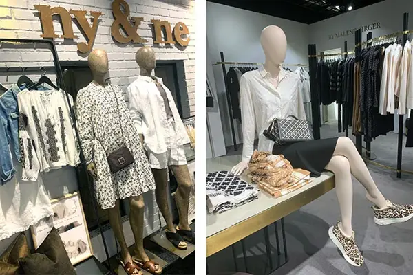 Utstilling med klær