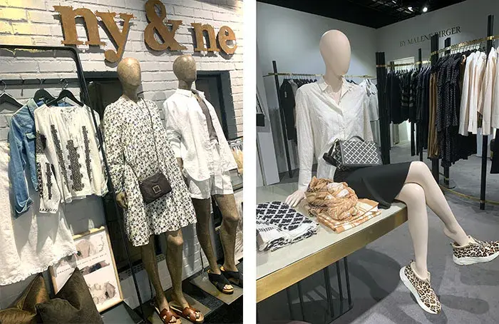 Utstilling med klær