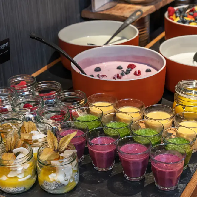 smoothie, yoghurt