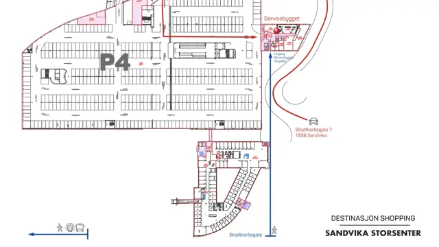 P4 veibeskrivelse Servicebygget