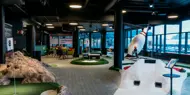 Minigolfbaner med forskjellige temaer på Vestkanten Storsenter