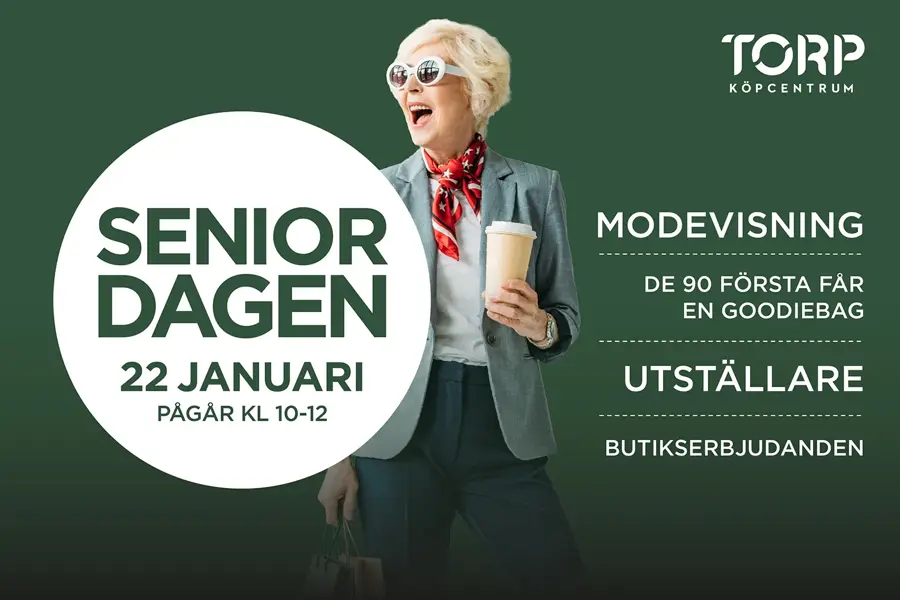 Seniordag kampanj MALL 2026