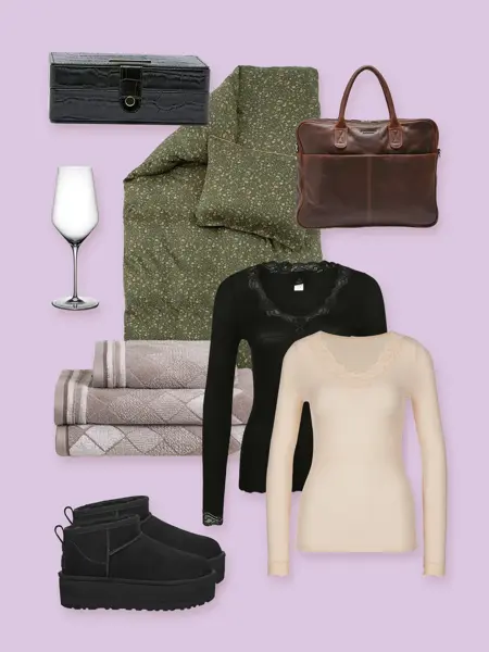 Sko med julegavetips til henne