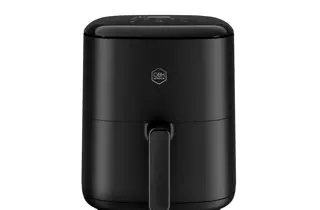 Sort airfryer fra OBH Nordica.