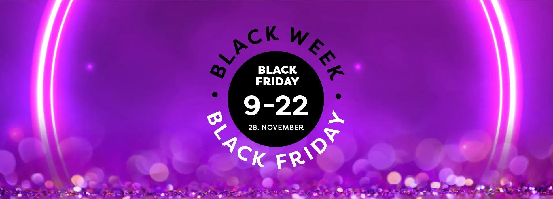 Toppbanner Black Week