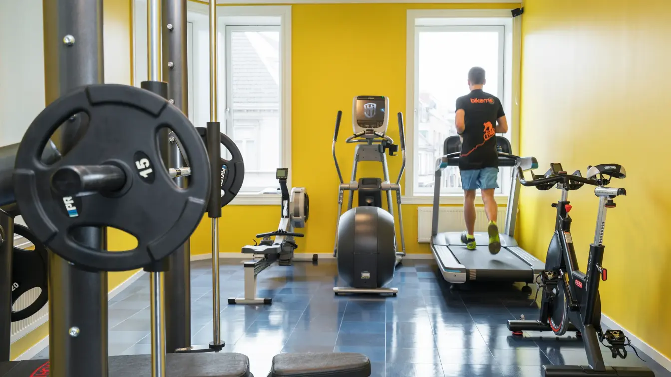 Treningsrom på Thon Hotel Nidaros