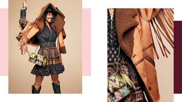 Dame viser høstmote