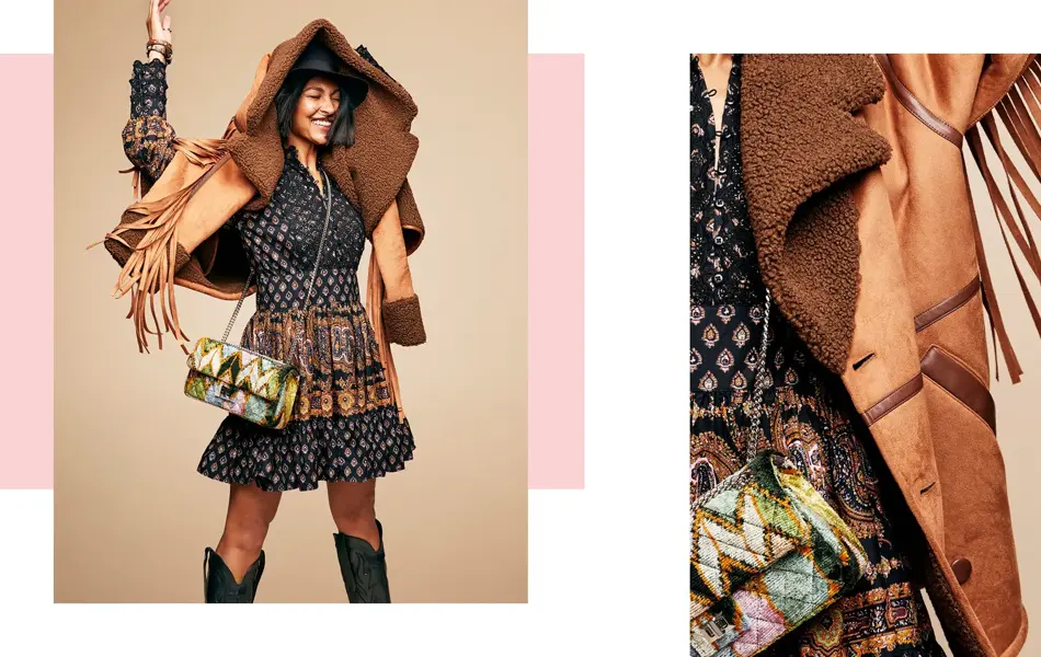 Dame viser høstmote