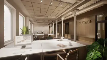 Illustrasjonsbilde av de nye kontorlokalene i Stortorvet 2