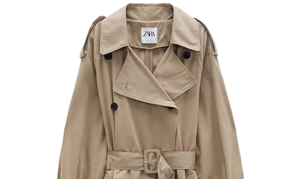 Produktbilde av beige trenchcoat