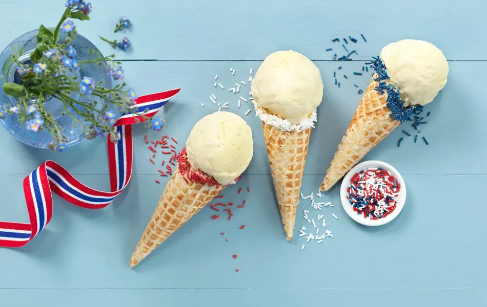 3 kuleis som ligger på et bord