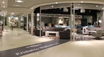 Fellesarealer og butikker på AMFI Fauske